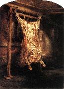 Rembrandt Peale The Flayed Ox oil painting on canvas